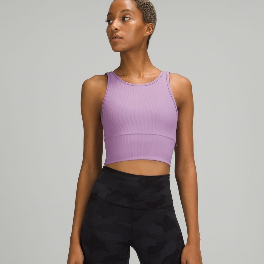 Lululemon Power Pivot Tank Rib, size 4 - Picture 3 of 4